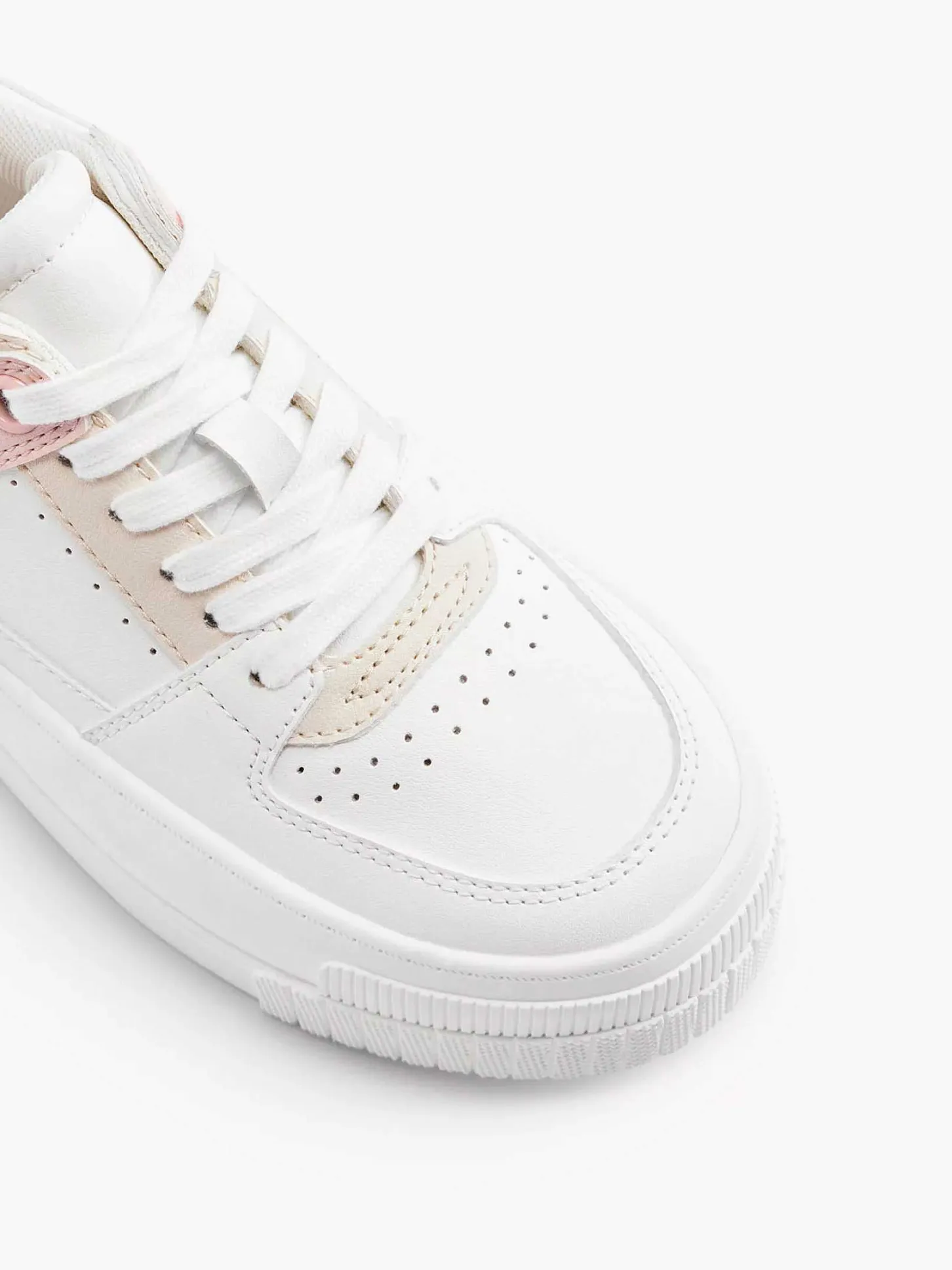 New Witte Sneaker Platform Dames Sneakers
