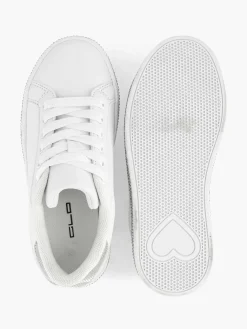 Outlet Witte Sneaker Steentjes Kinderen Jongensschoenen