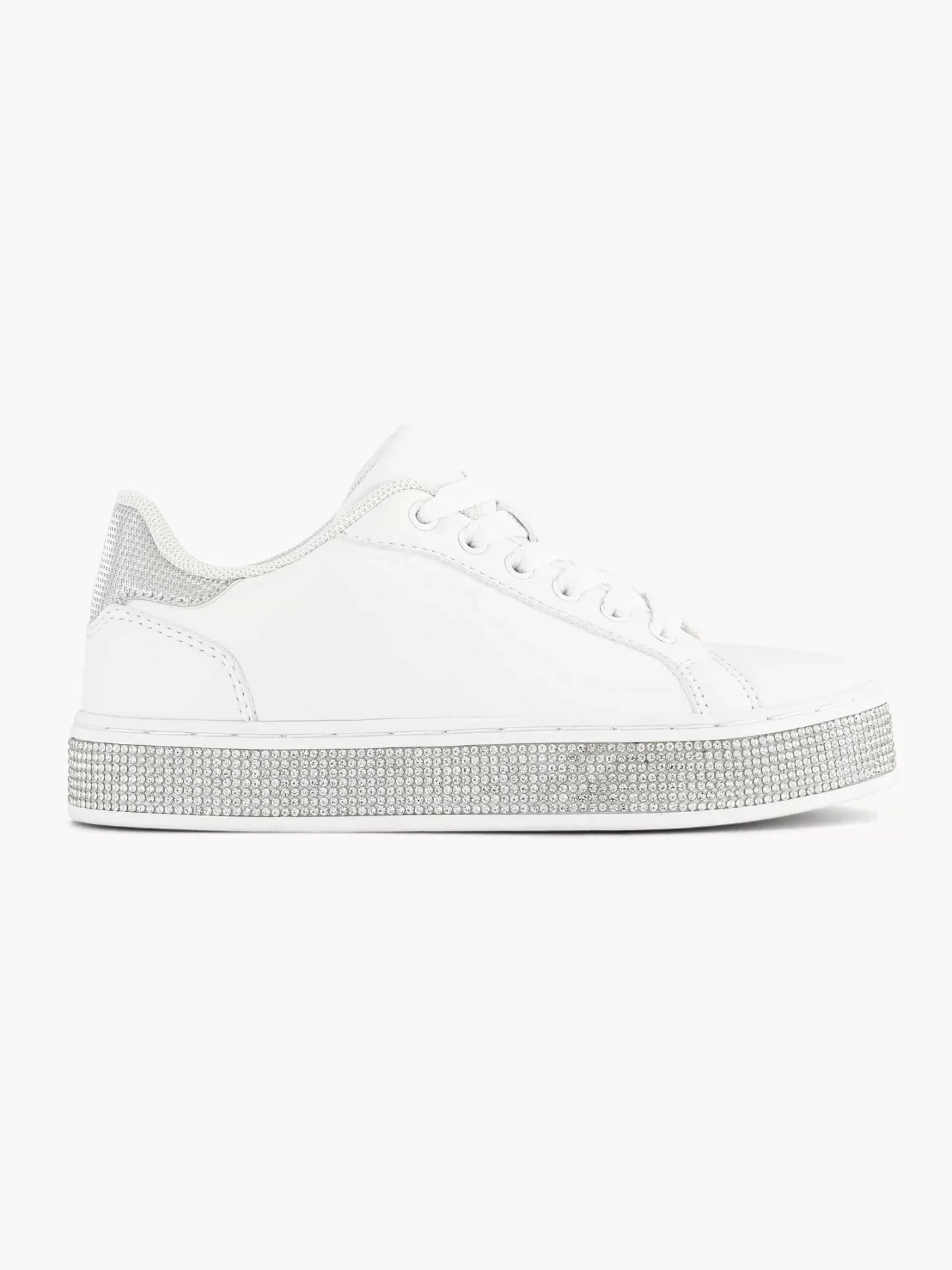 Outlet Witte Sneaker Steentjes Kinderen Jongensschoenen