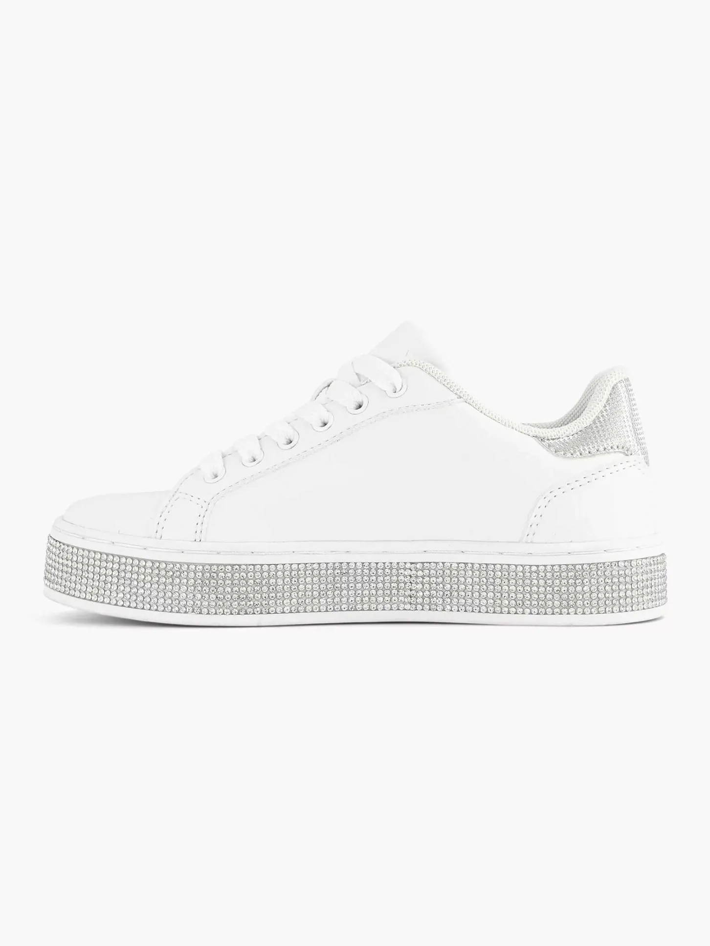 Outlet Witte Sneaker Steentjes Kinderen Jongensschoenen