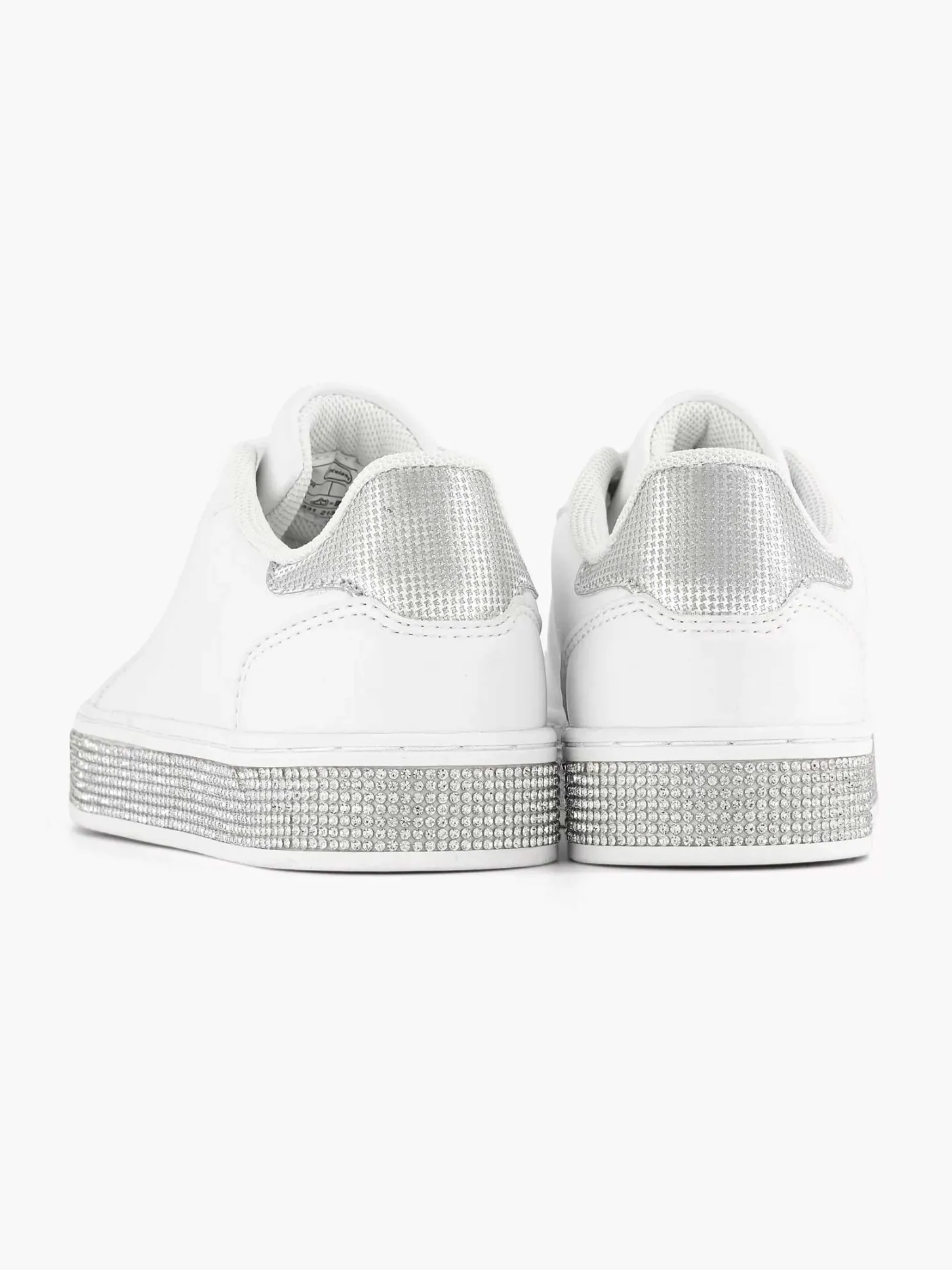 Outlet Witte Sneaker Steentjes Kinderen Jongensschoenen