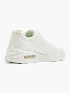 Clearance Witte Solitair - Perle Dames Sneakers
