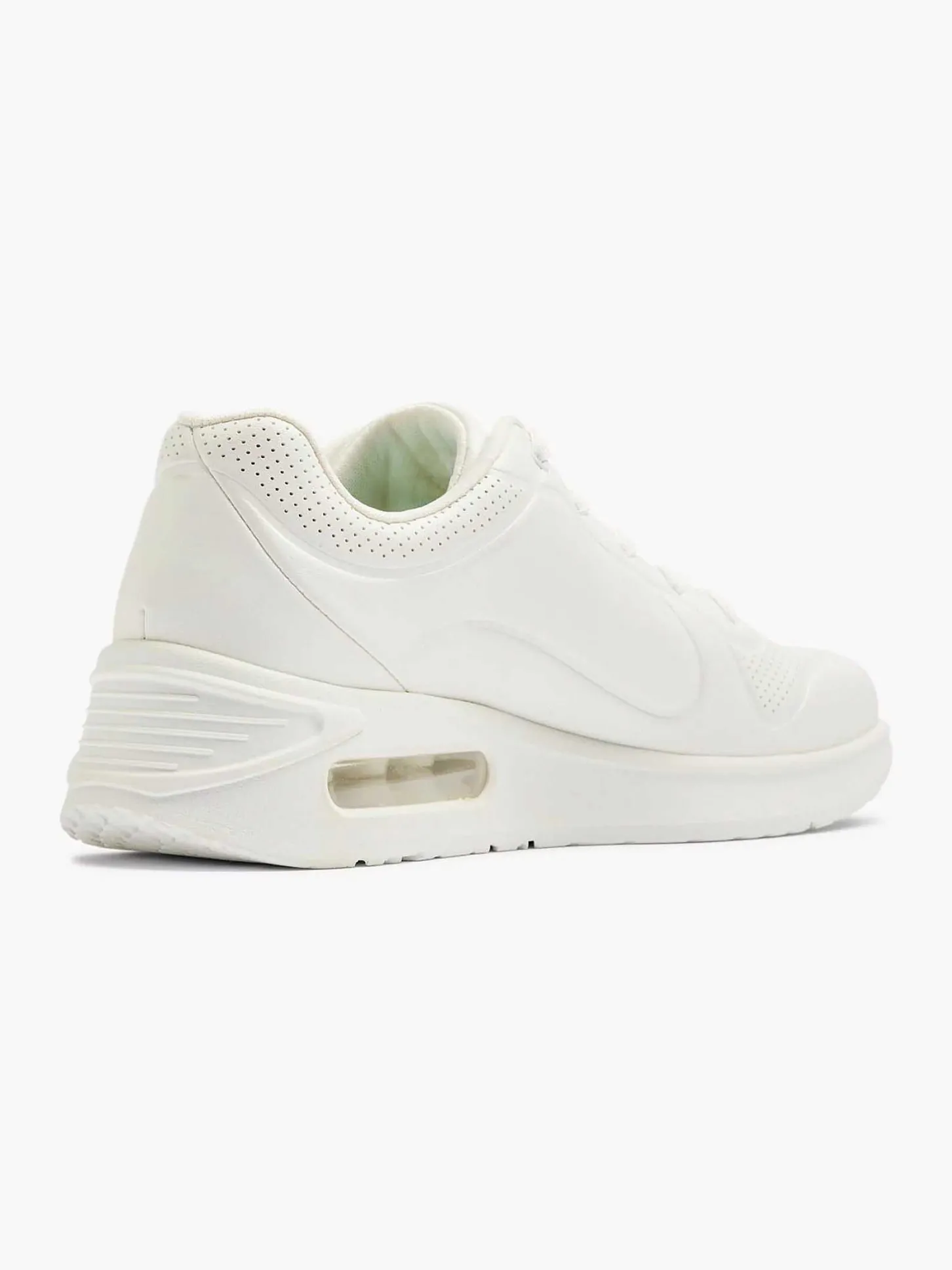Clearance Witte Solitair - Perle Dames Sneakers