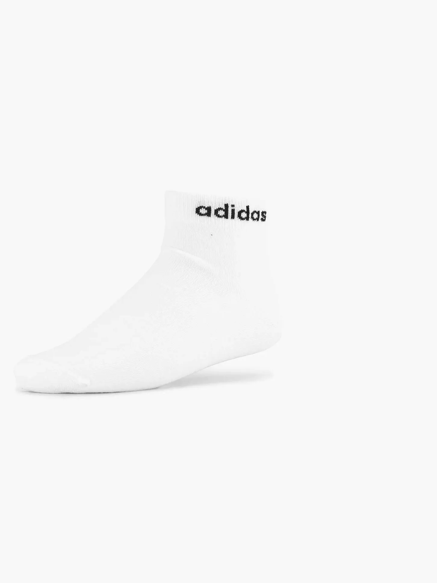 Best Witte T Lin Ankle 3P Heren Sokken