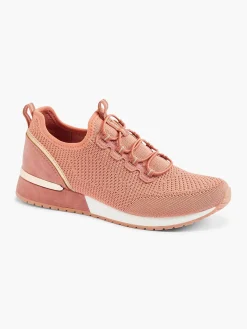 Clearance Zalmkleurige Instapper Dames Sneakers