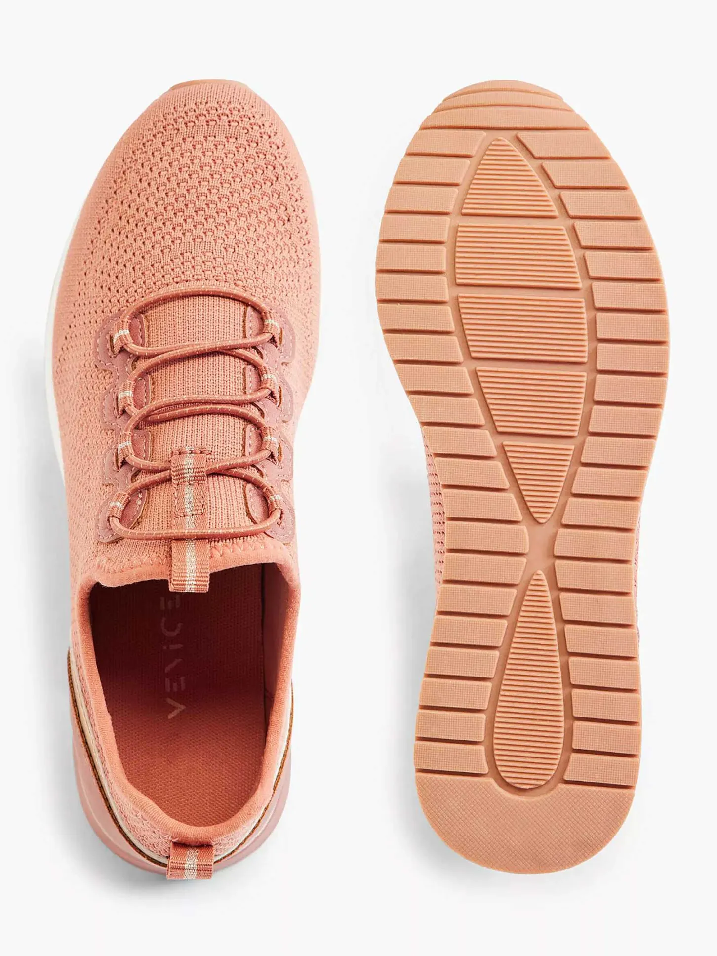 Clearance Zalmkleurige Instapper Dames Sneakers