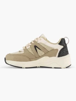 New Zandkleurige Chunky Sneaker Kinderen Jongensschoenen