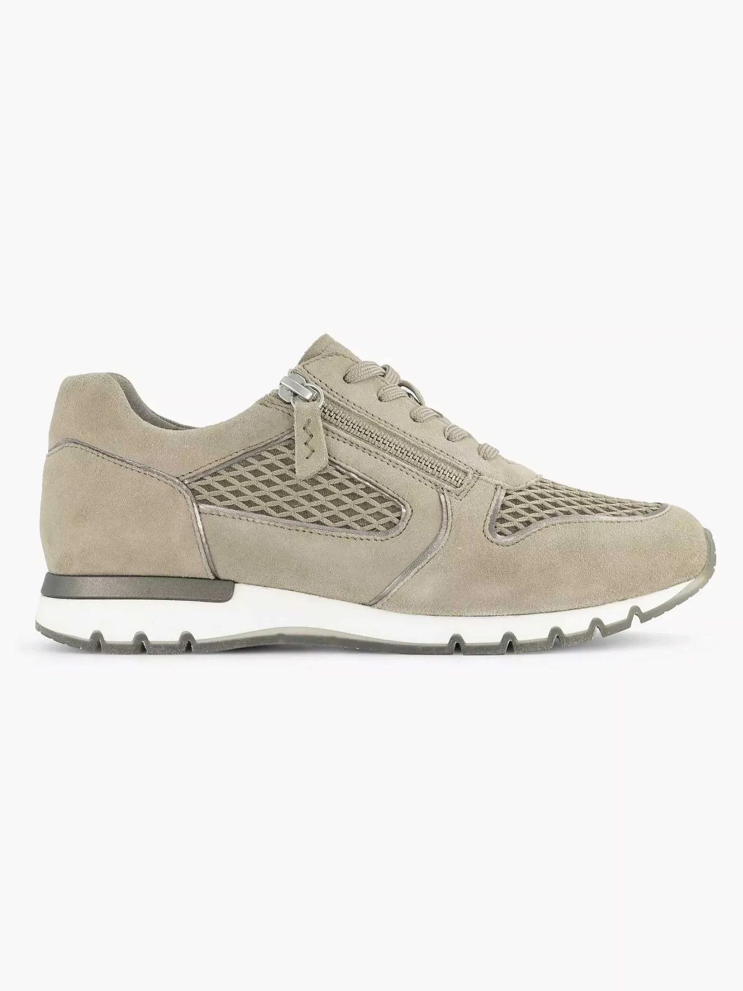 New Zandkleurige Leren Comfort Sneaker Dames Comfort Schoenen