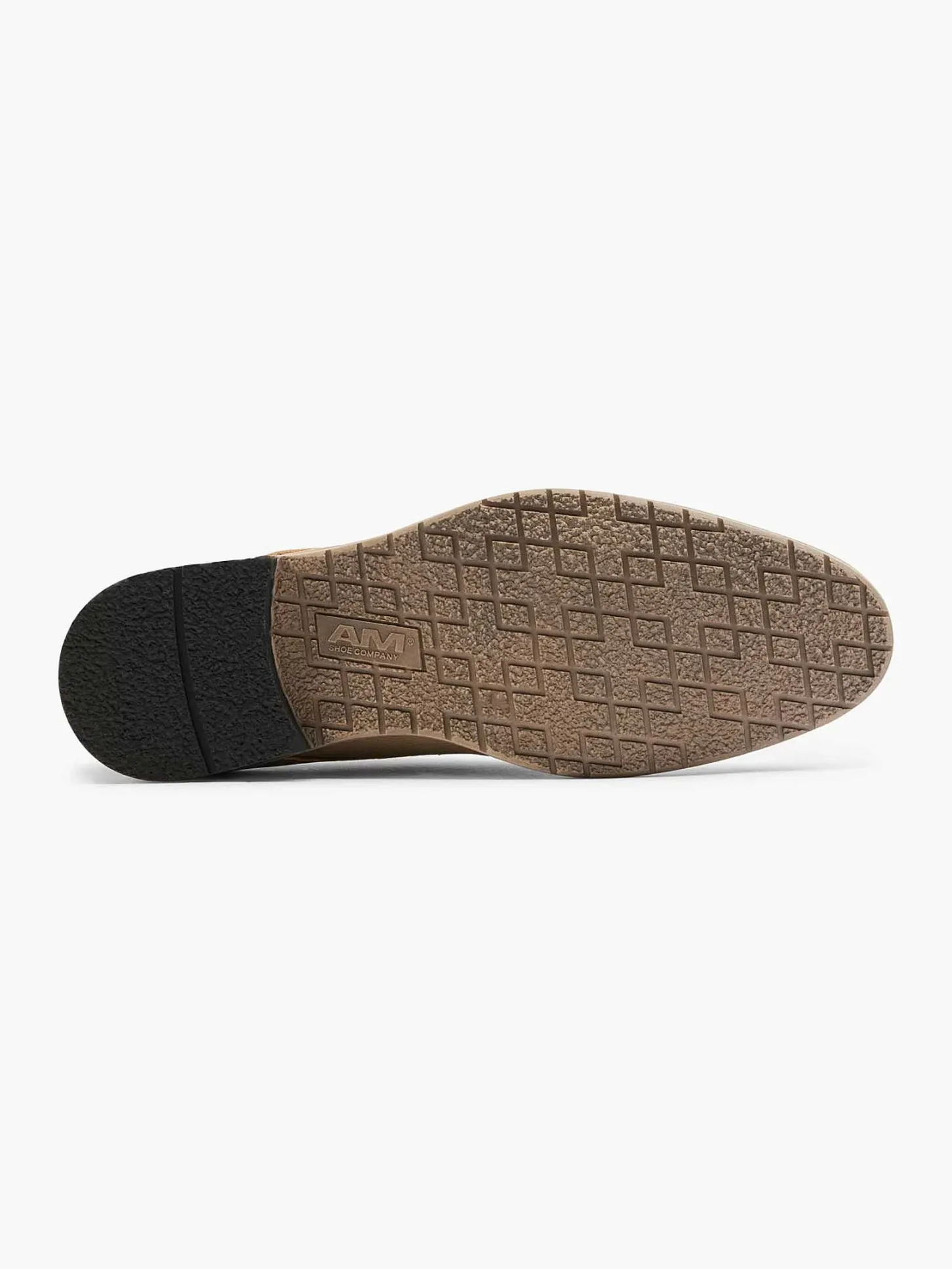 Zandkleurige Veterschoen Heren Geklede Schoenen