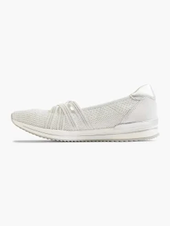 Sale Zilveren Comfort Instapper Dames Comfort Schoenen