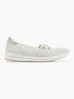 Sale Zilveren Comfort Instapper Dames Comfort Schoenen