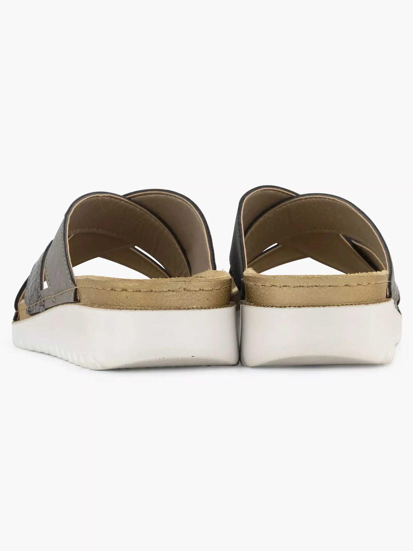 Hot Zilveren Comfort Slipper Dames Sandalen