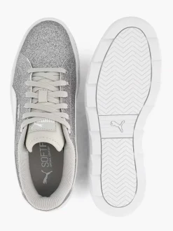 Clearance Zilveren Karmen Glitz Jr Dames Sneakers