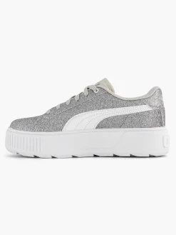Clearance Zilveren Karmen Glitz Jr Dames Sneakers