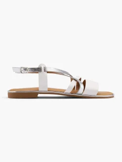 Clearance Zilveren Sandaal Dames Sandalen