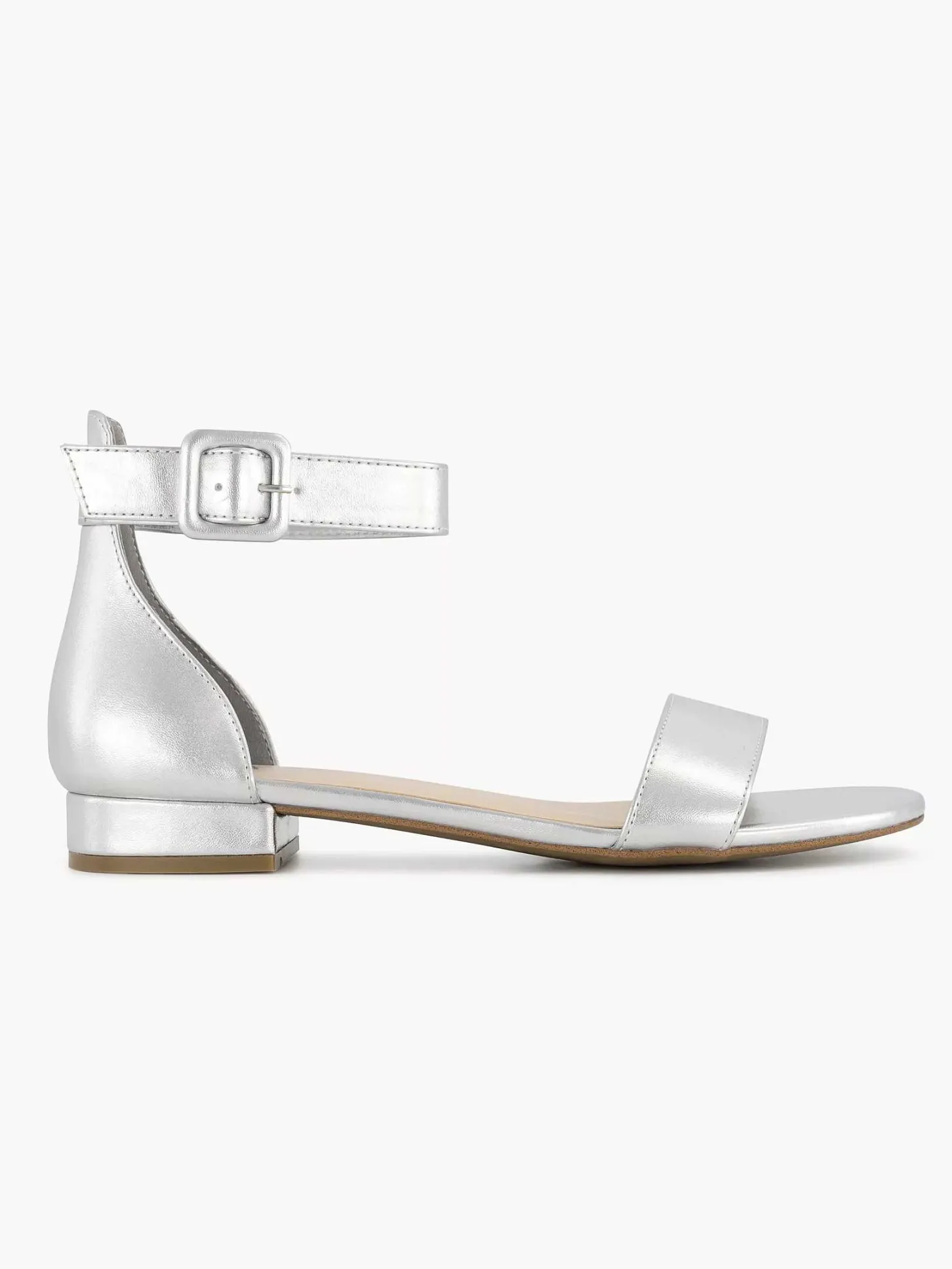 Clearance Zilveren Sandaal Dames Sandalen