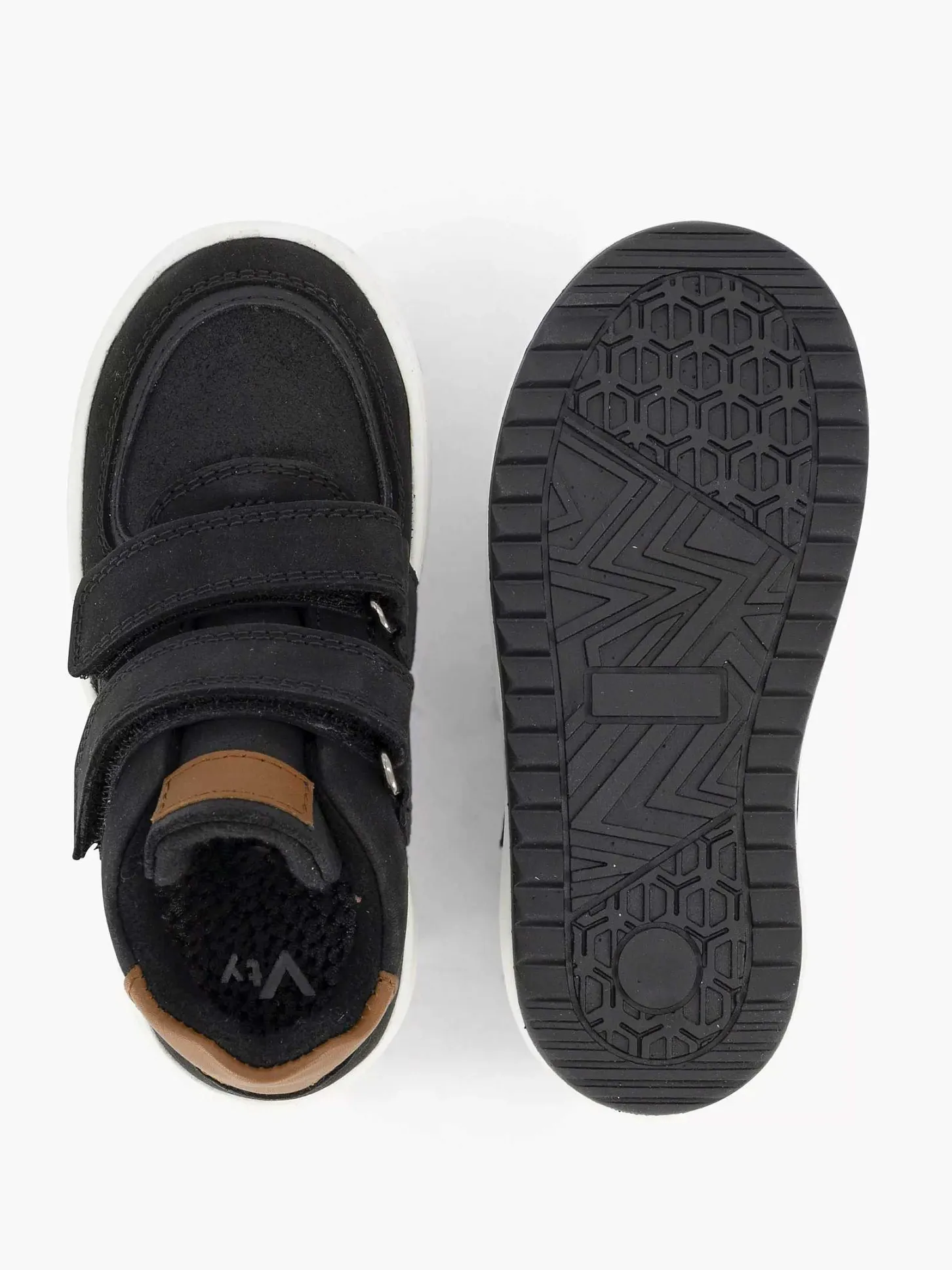 Best Zware Leren Sneakers Klittenband Kinderen Babyschoenen