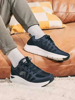 Outlet Zwarte Arch Comfort - Barkins Heren Sneakers
