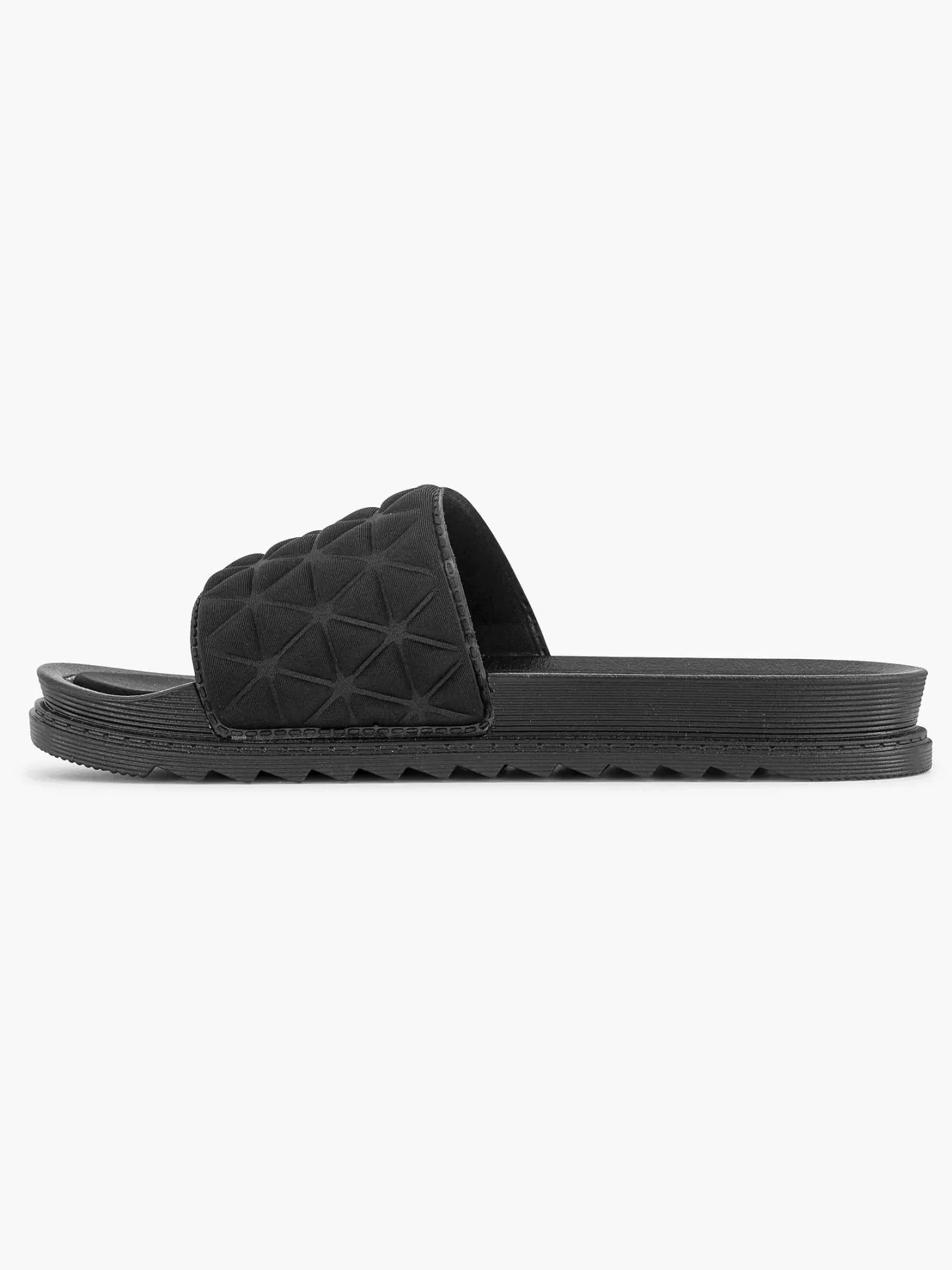 Clearance Zwarte Badslipper Dames Slippers