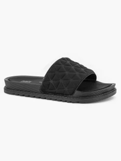 Clearance Zwarte Badslipper Dames Slippers