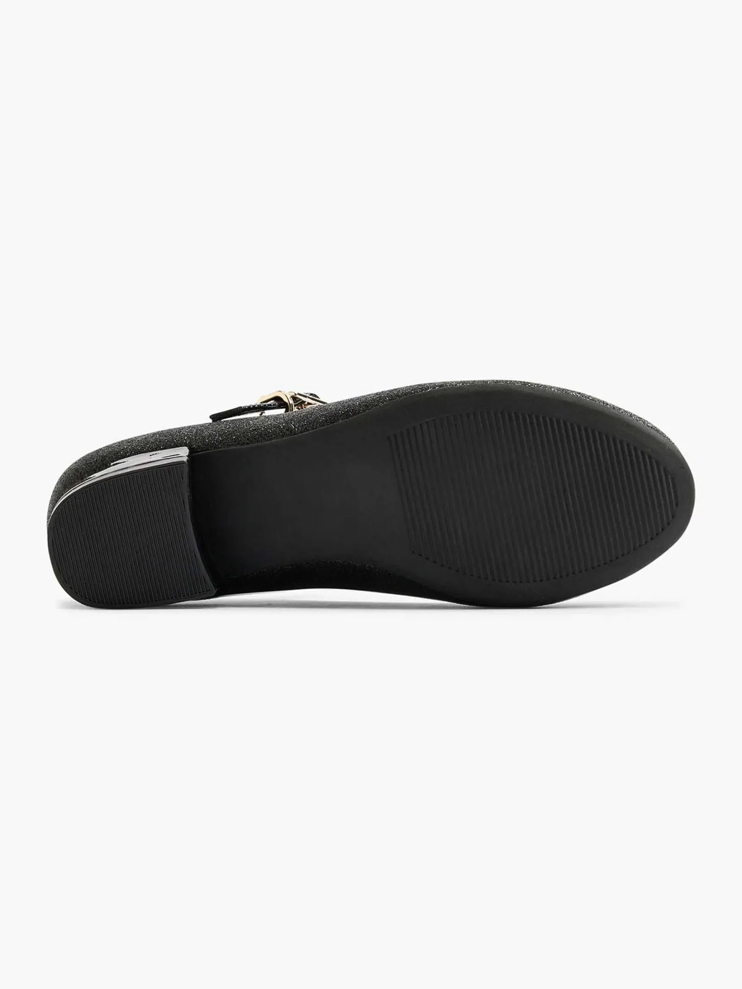 Clearance Zwarte Ballerina Glitters Kinderen Jongensschoenen