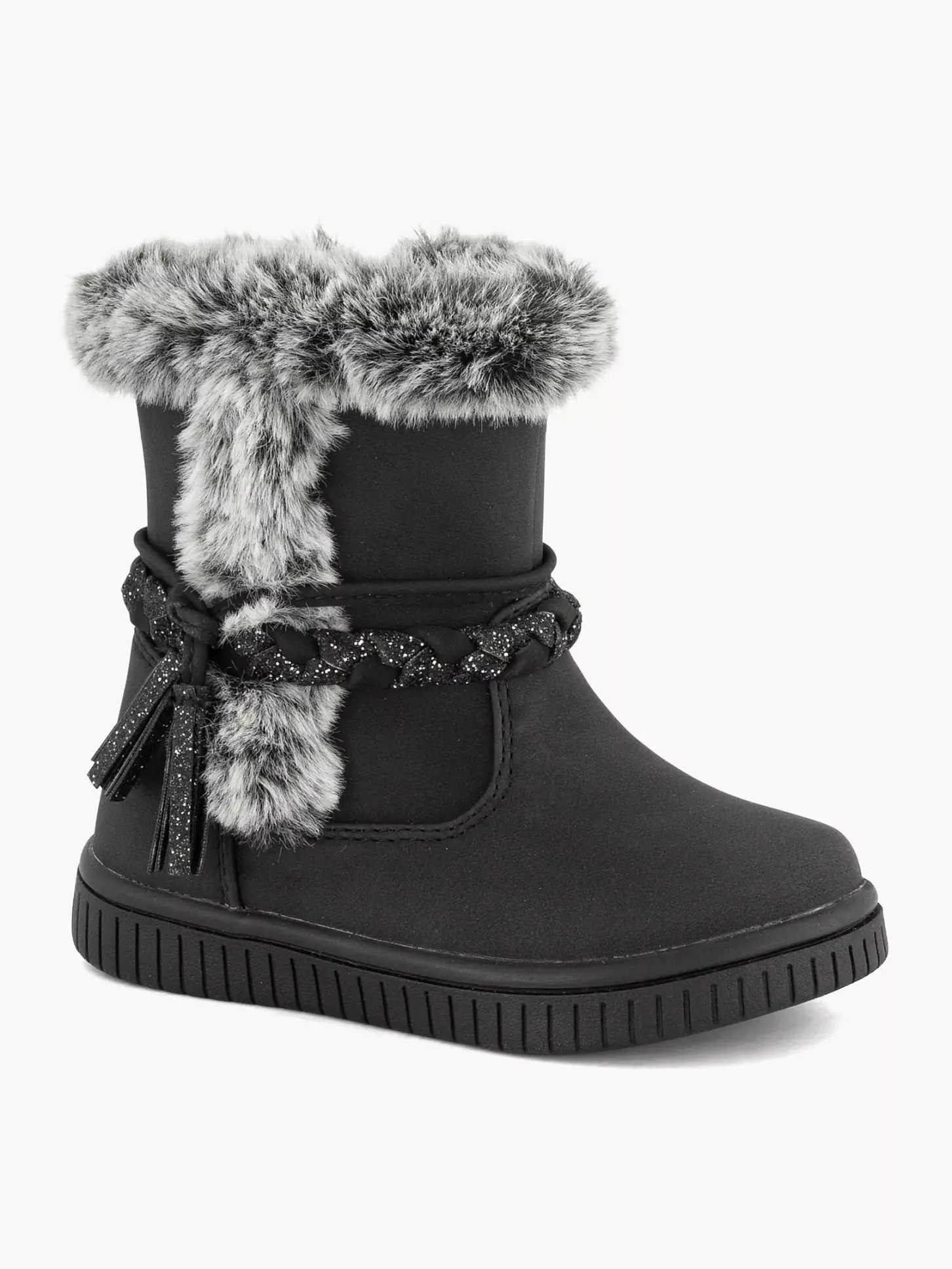 New Zwarte Boot Kwastjes Kinderen Jongensschoenen