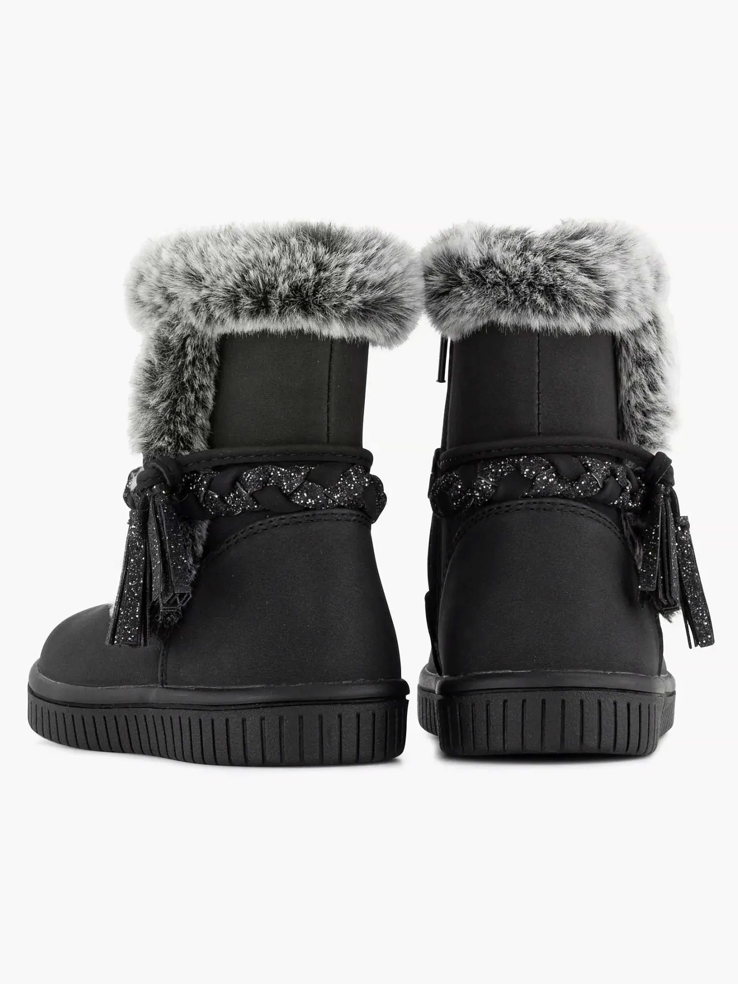 New Zwarte Boot Kwastjes Kinderen Jongensschoenen