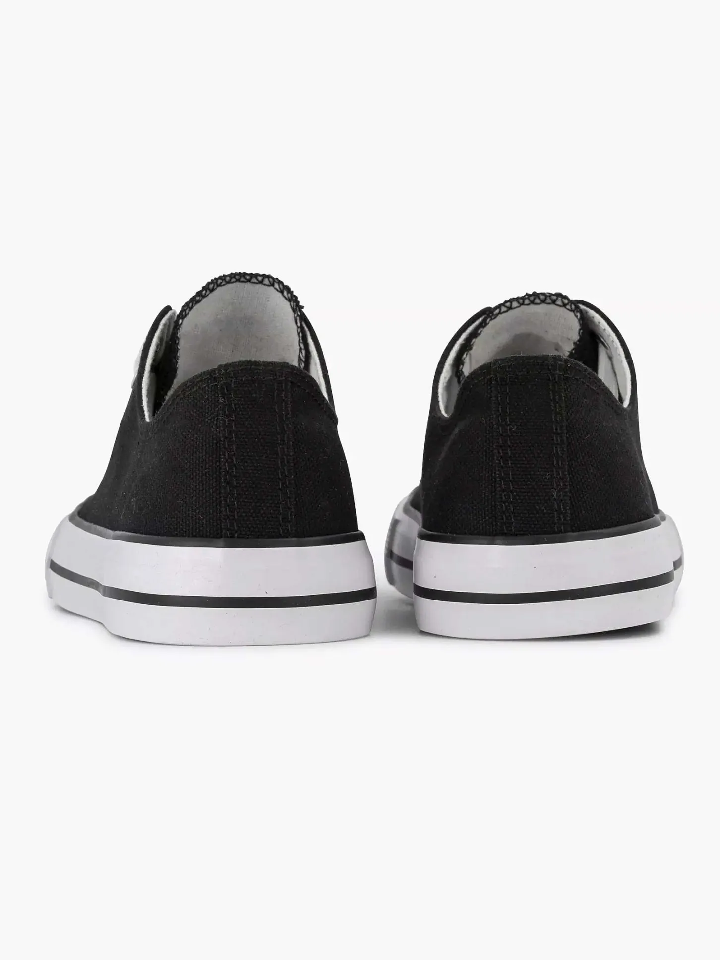 Sale Zwarte Canvas Sneaker Dames Sneakers