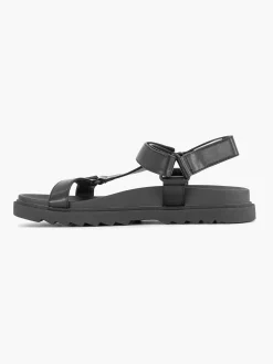 New Zwarte Chunky Sandaal Dames Sandalen