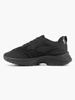 Outlet Zwarte Chunky Sneaker Dames Sneakers