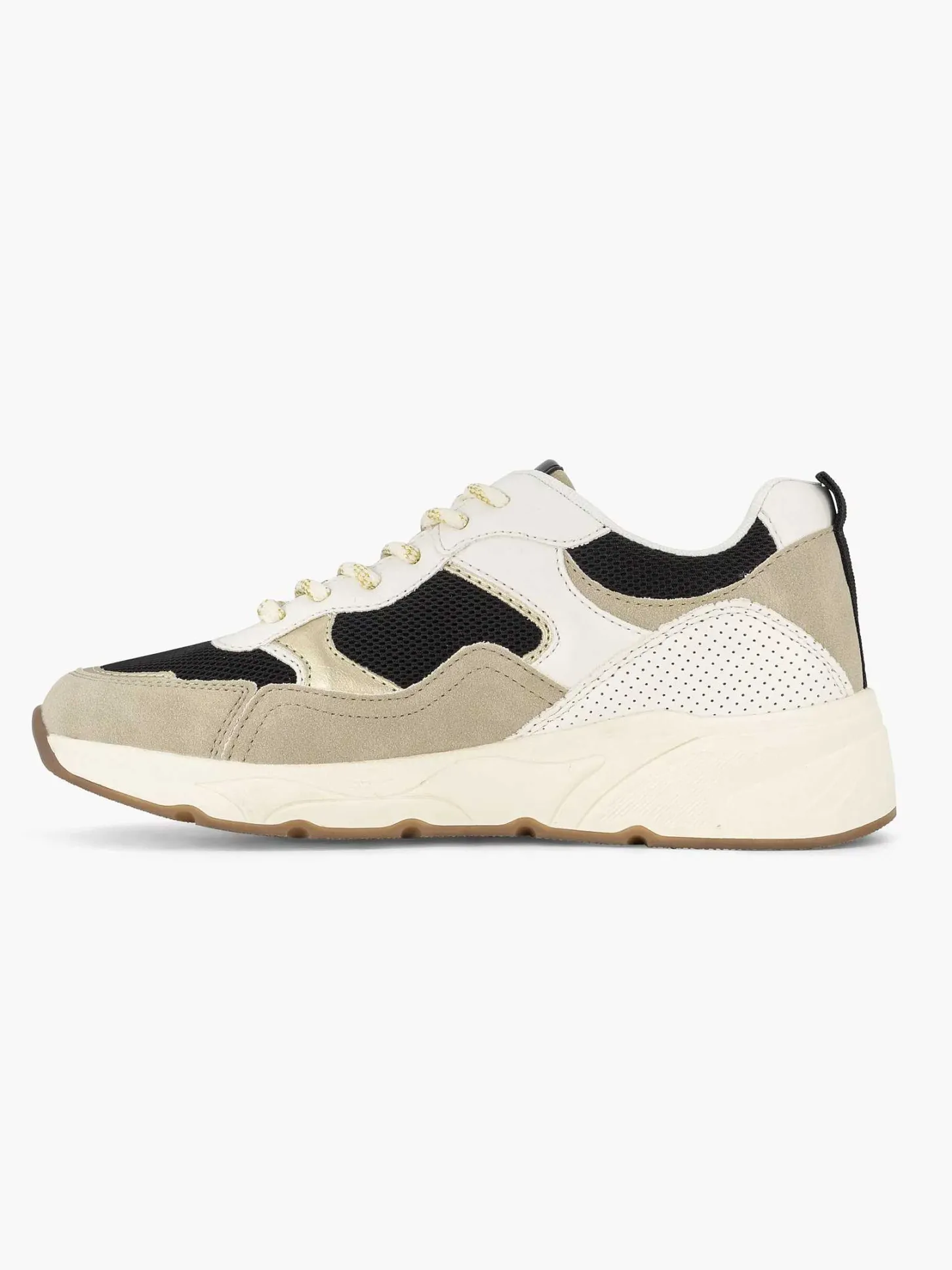 Sale Zwarte Chunky Sneaker Dames Sneakers