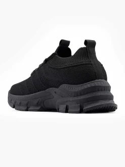 Discount Zwarte Chunky Sneaker Dames Sneakers