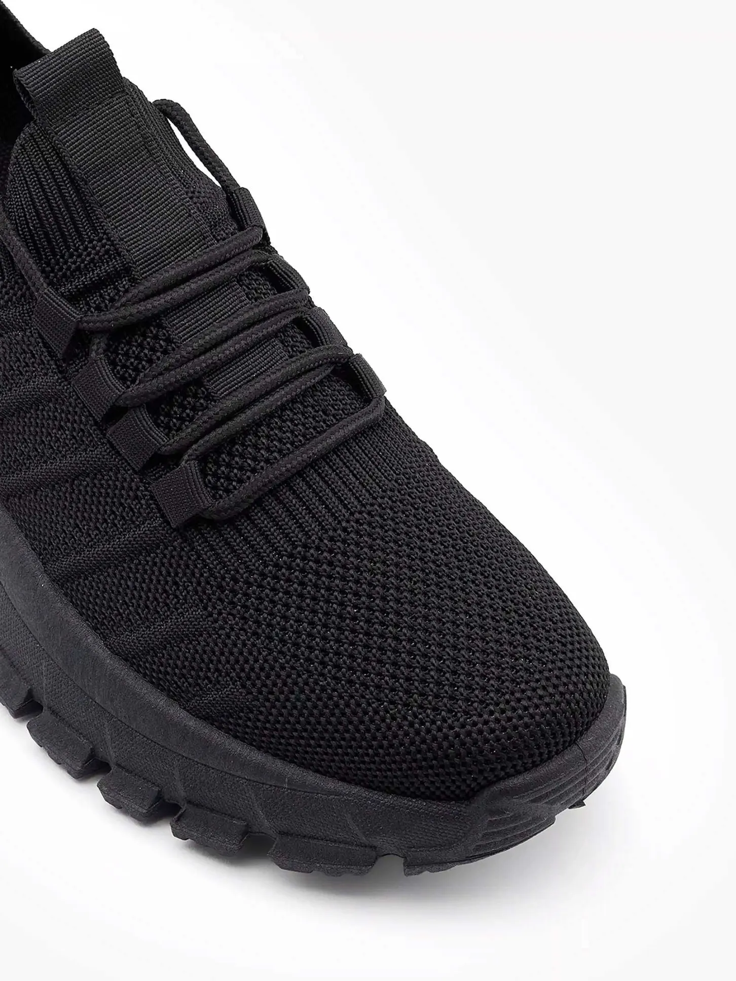 Discount Zwarte Chunky Sneaker Dames Sneakers