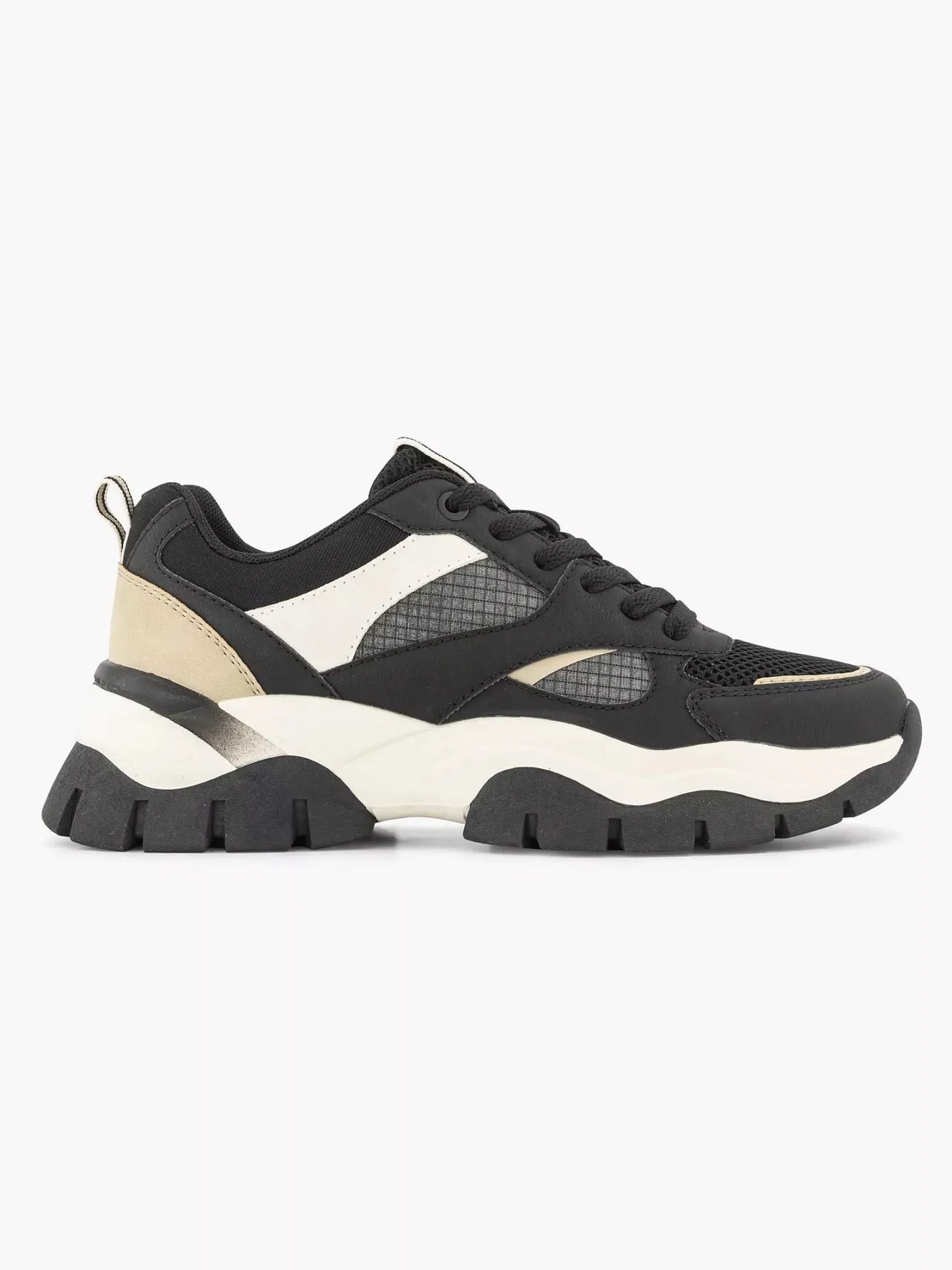 Zwarte Chunky Sneaker Dames Sneakers