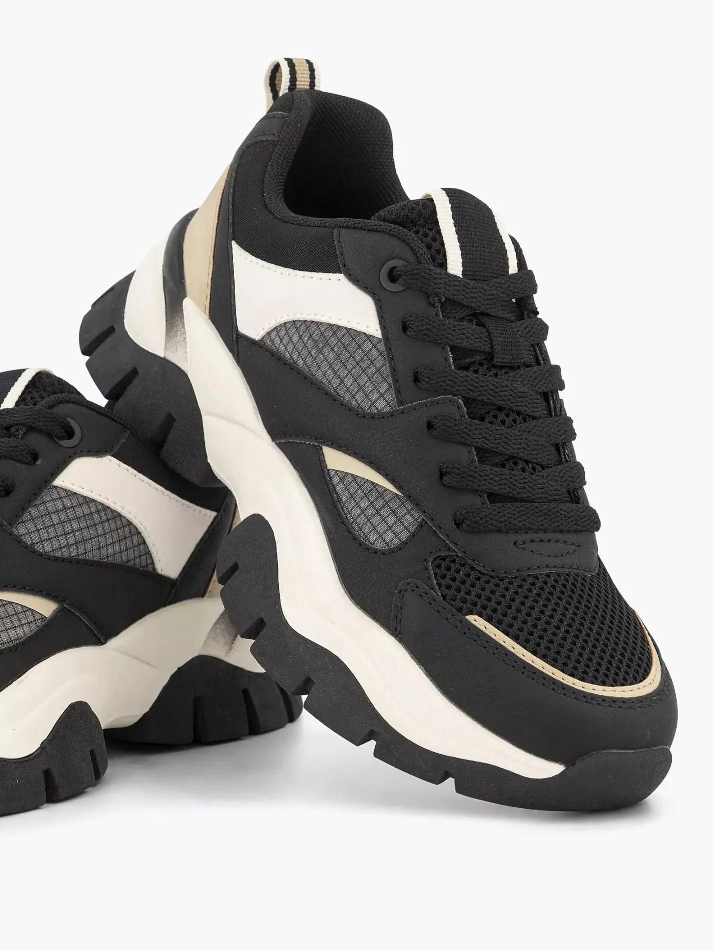 Zwarte Chunky Sneaker Dames Sneakers