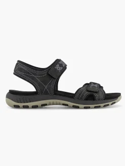 Discount Zwarte Comfort Sandaal Dames Comfort Schoenen