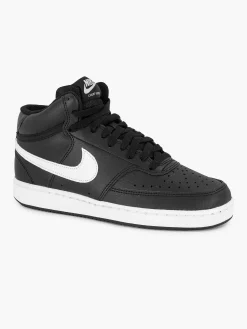 Hot Zwarte Court Vision Mid Dames Sneakers