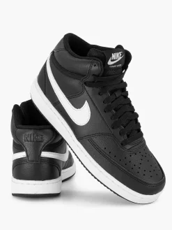 Hot Zwarte Court Vision Mid Dames Sneakers