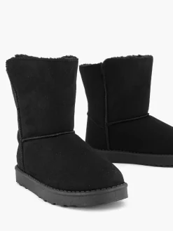 Sale Zwarte Enkelboot Gevoerd Kinderen Jongensschoenen