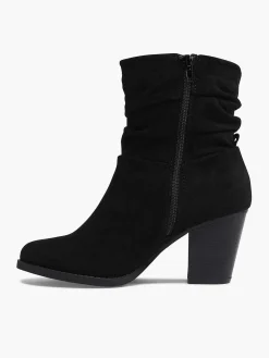 Hot Zwarte Enkellaars Hak Dames Enkellaarzen & Boots