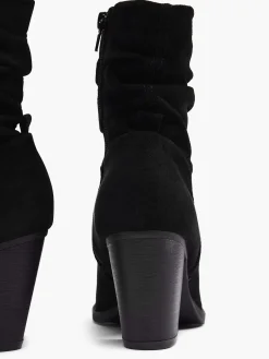 Hot Zwarte Enkellaars Hak Dames Enkellaarzen & Boots
