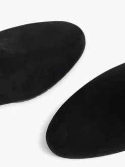 Discount Zwarte Enkellaars Sierketting Dames Enkellaarzen & Boots