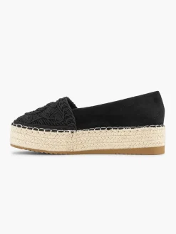 Best Zwarte Espadrille Dames Instappers