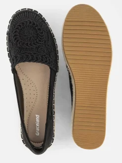 Best Zwarte Espadrille Dames Instappers
