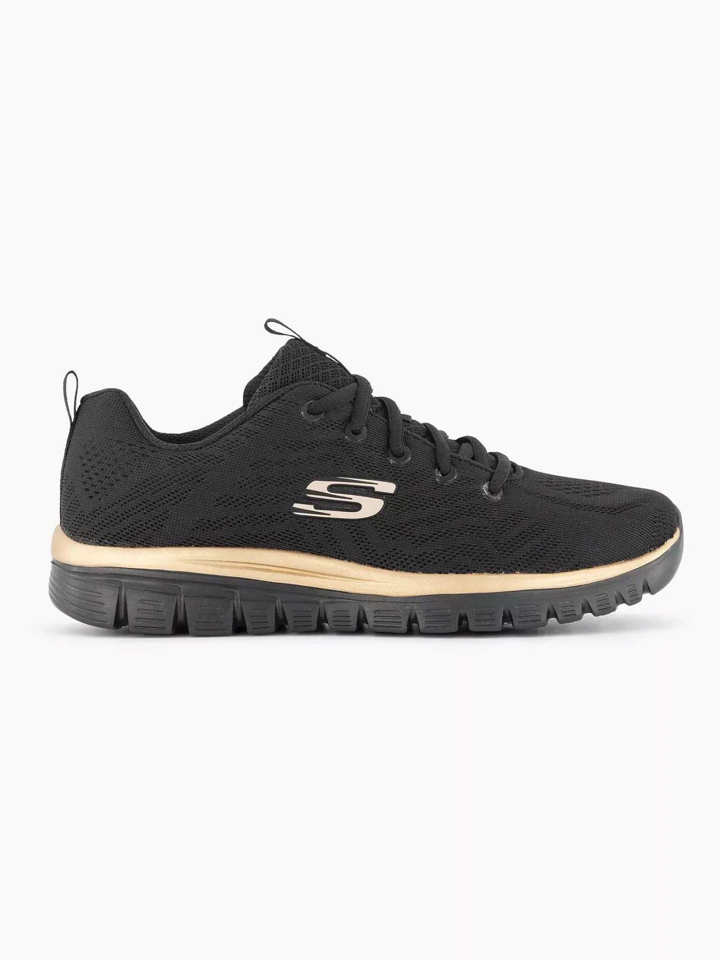 Outlet Zwarte Graceful - Get Connected Dames Sneakers