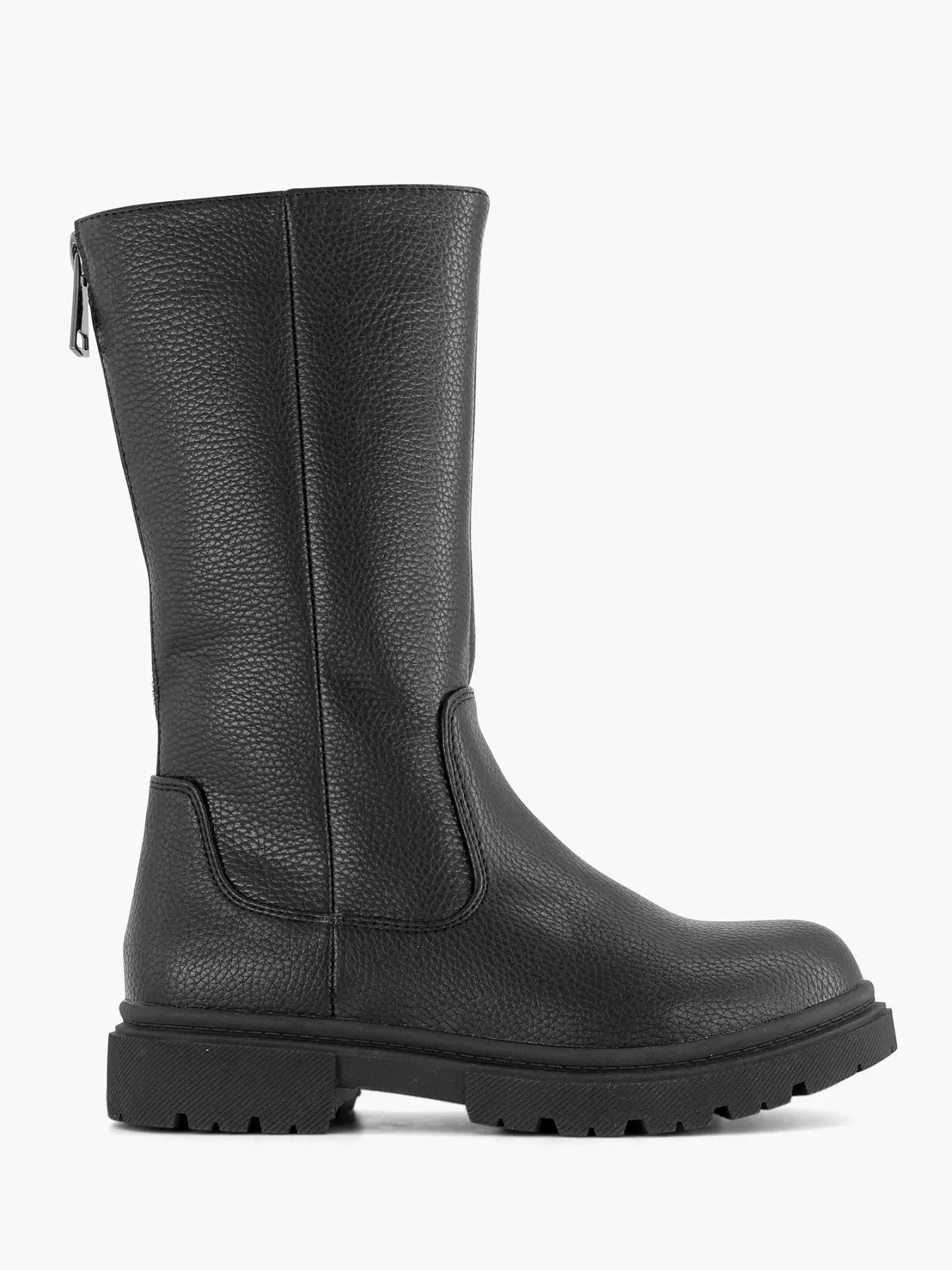 Discount Zwarte Hoge Laars Ritssluiting Kinderen Babyschoenen