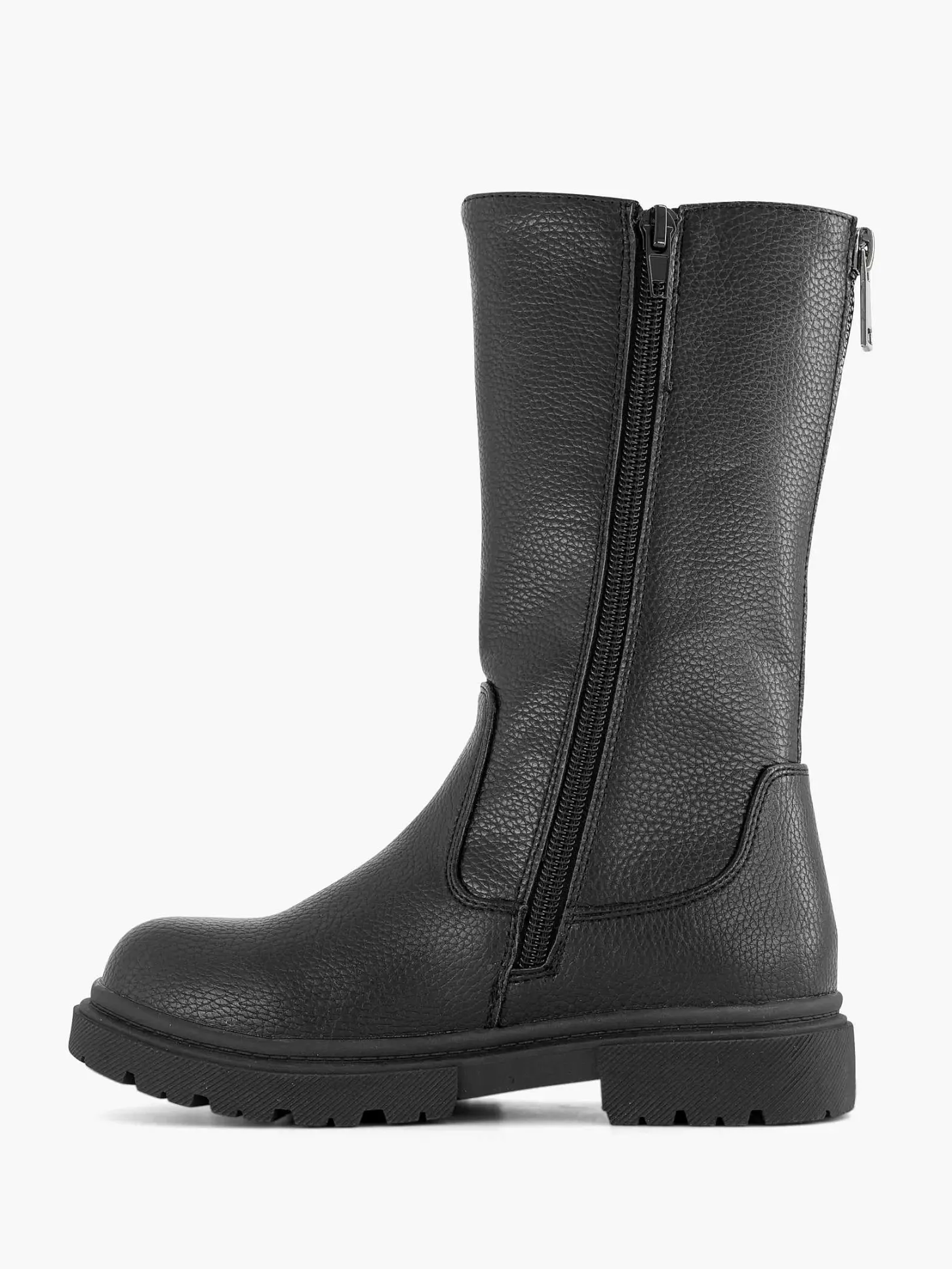 Discount Zwarte Hoge Laars Ritssluiting Kinderen Babyschoenen