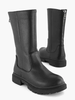 Discount Zwarte Hoge Laars Ritssluiting Kinderen Babyschoenen