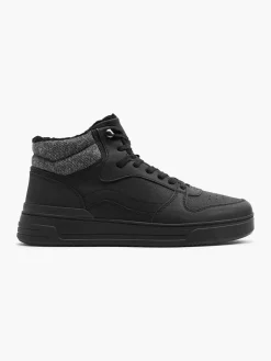 New Zwarte Hoge Sneaker Heren Sneakers