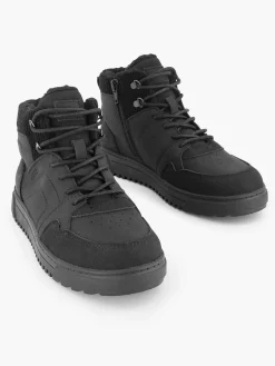 New Zwarte Hoge Sneaker Kinderen Jongensschoenen